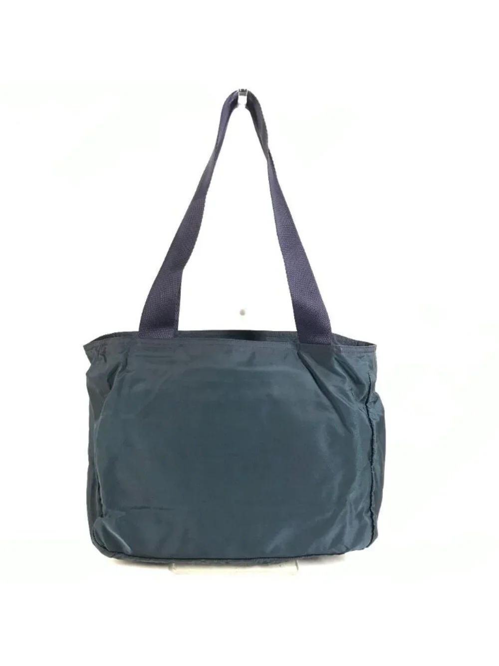 Prada Shoulder Bag Triangle Logo Nylon Navy - Picture 2 of 9
